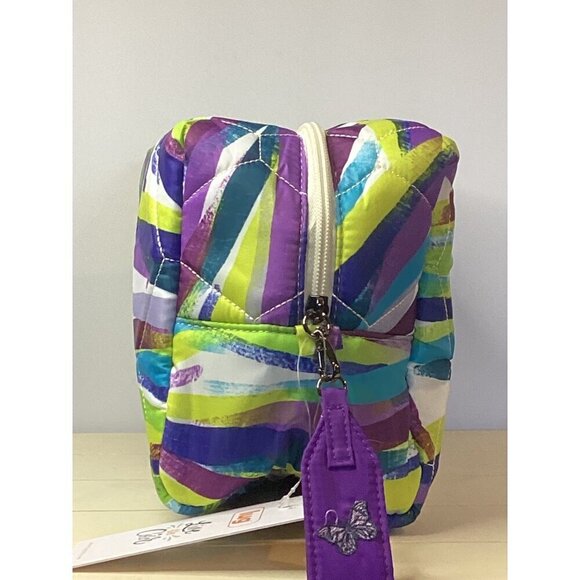 LUG Bumper Cosmetic Case Brushstroke Multi NWT - Picture 2 of 4